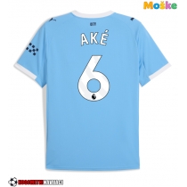 Moške Nogometnih dresov Manchester City Nathan Ake #6 Domači 2025-26 Kratki rokavi